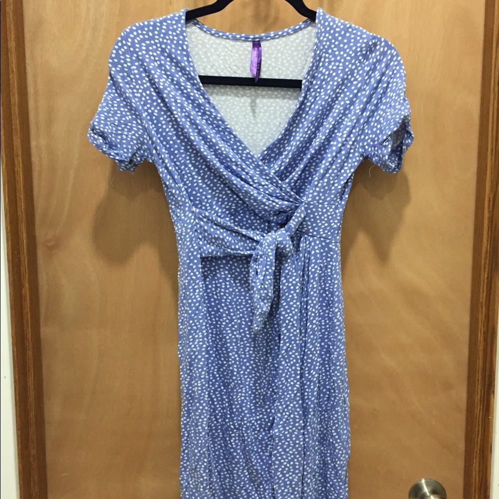 Seraphine Maternity faux wrap dress